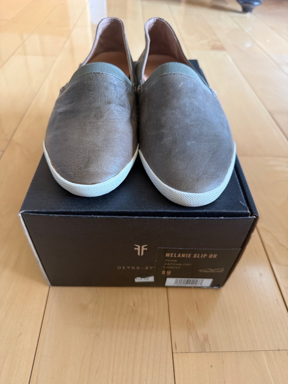 Frye Women’s  Slip-On Sneakers in Forest with White Sole